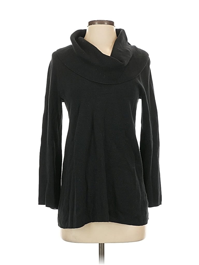 Pre-owned Jones New York Signature Turtleneck Sweater In Black