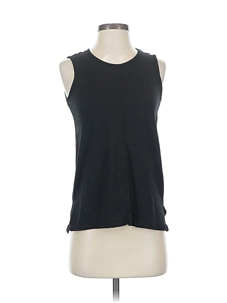 Pre-owned Max Studio Sleeveless T-shirt In Black