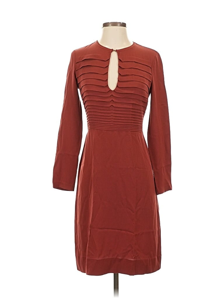 Pre-owned Diane Von Furstenberg Casual Dress In Burgundy