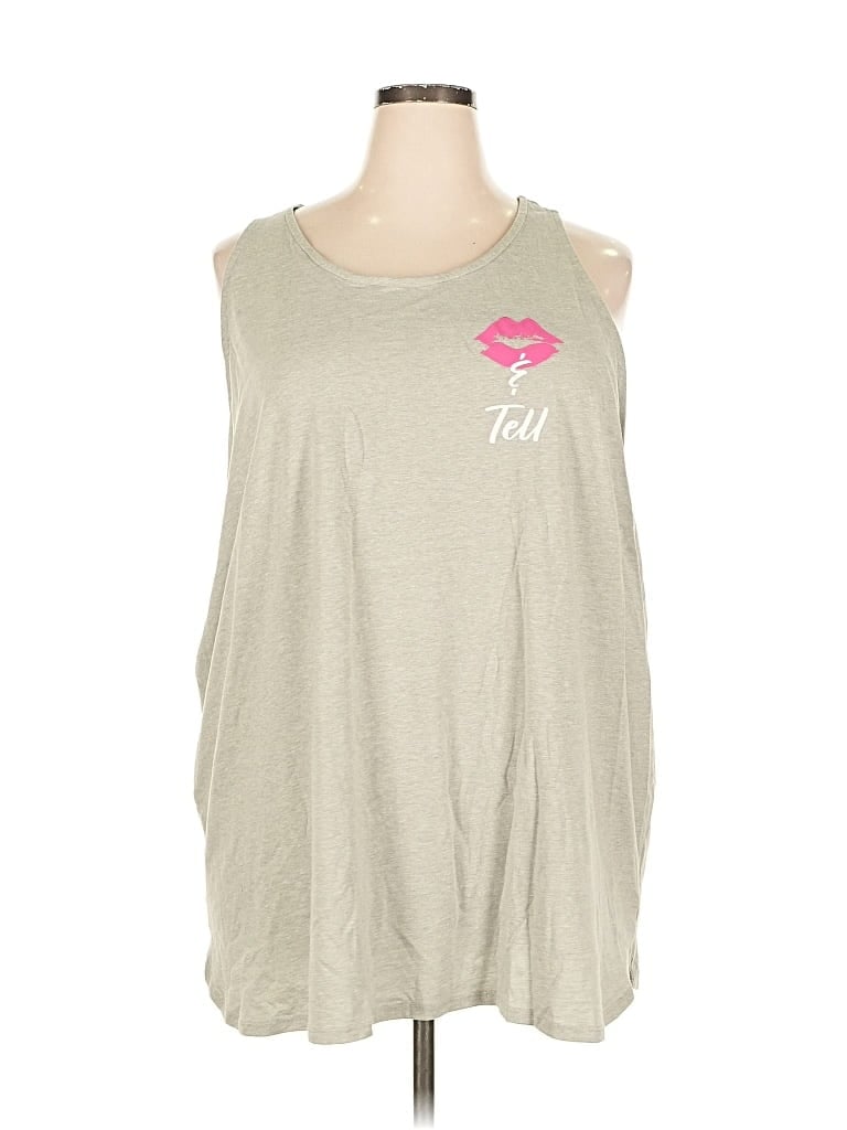 Click to view more detailed imagery on our partner's website Pre-owned Sleeper Sleeveless T-shirt In Gray