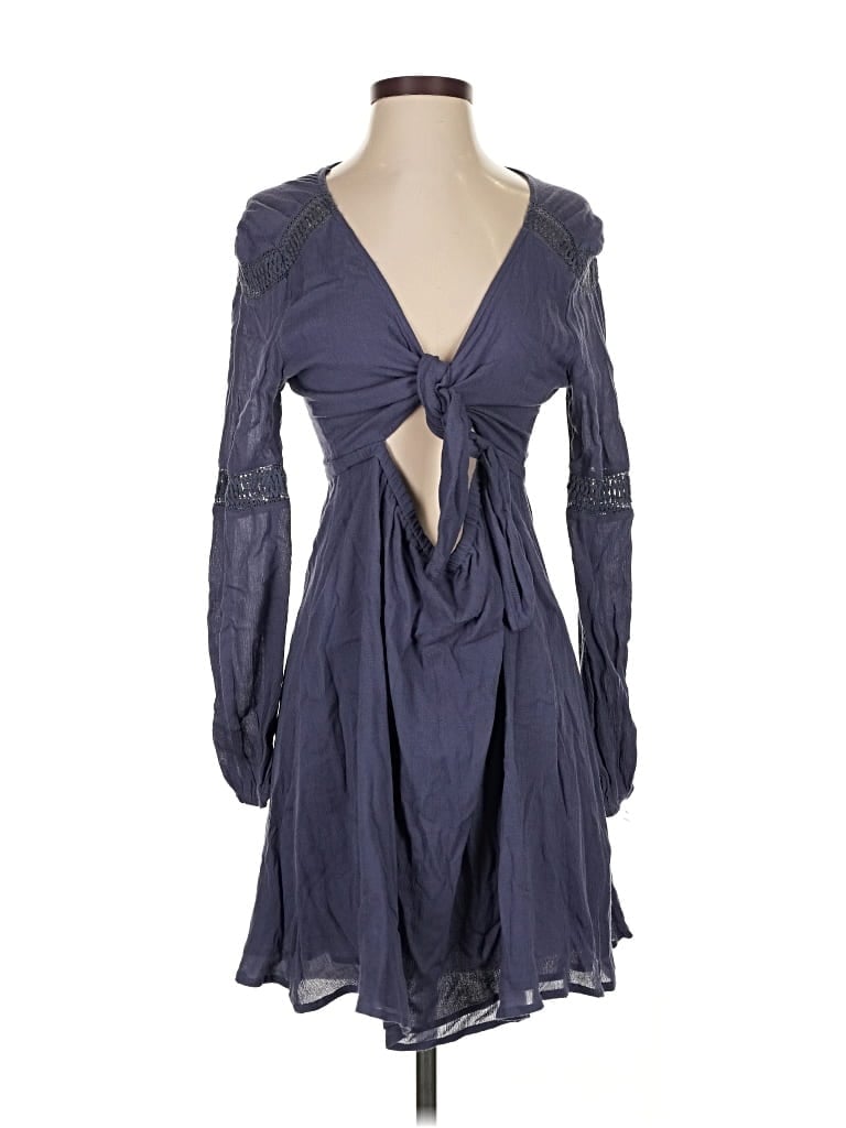 Pre-owned Roxy Casual Dress In Blue