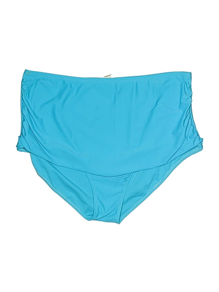 UNBRANDED Pre-owned Swimsuit Bottoms In Blue