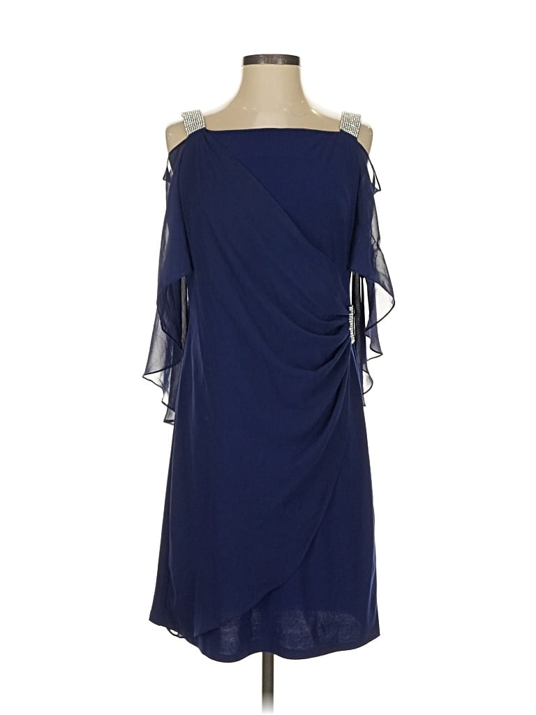 Click to view more detailed imagery on our partner's website Pre-owned Msk Cocktail Dress In Blue
