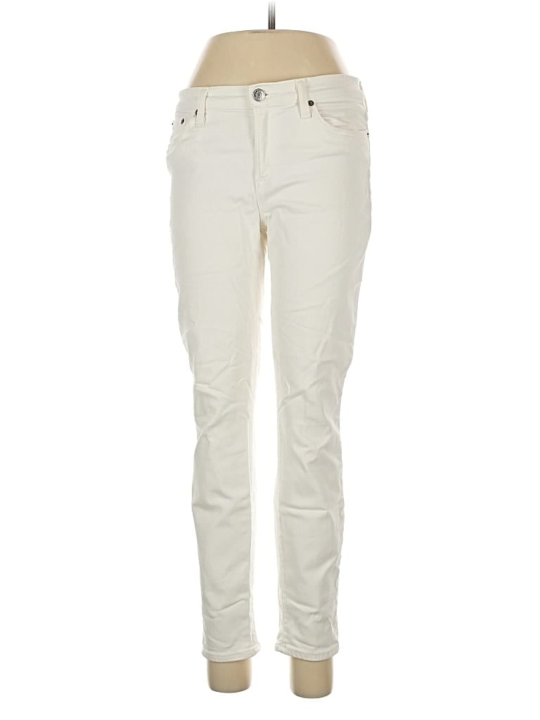 Pre-owned Unbranded Jeans In White