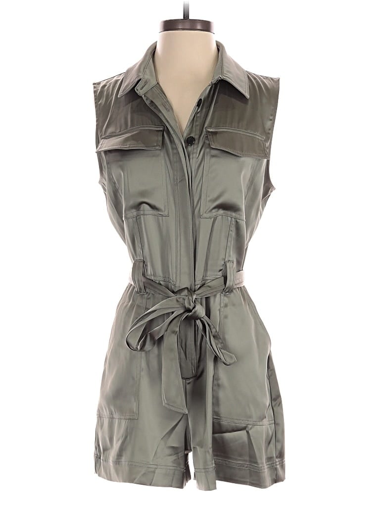 Pre-owned Rachel Zoe Romper In Gray