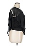 BCX 100% Polyester Black Short Sleeve Blouse Size XL - photo 4
