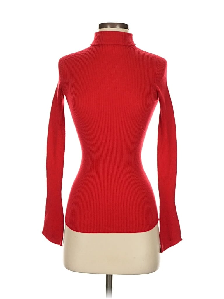 Click to view more detailed imagery on our partner's website Pre-owned Pinko Turtleneck Sweater In Red