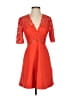 Zara Orange Cocktail Dress Size S - photo 1