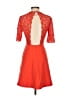 Zara Orange Cocktail Dress Size S - photo 2