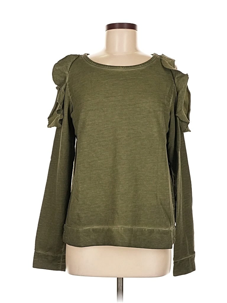 Pre-owned Sanctuary Sweatshirt In Green