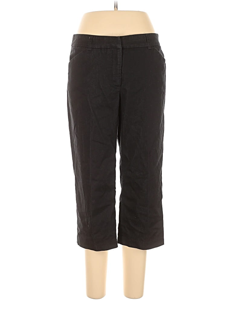 Pre-owned Dalia Collection Casual Pants In Black