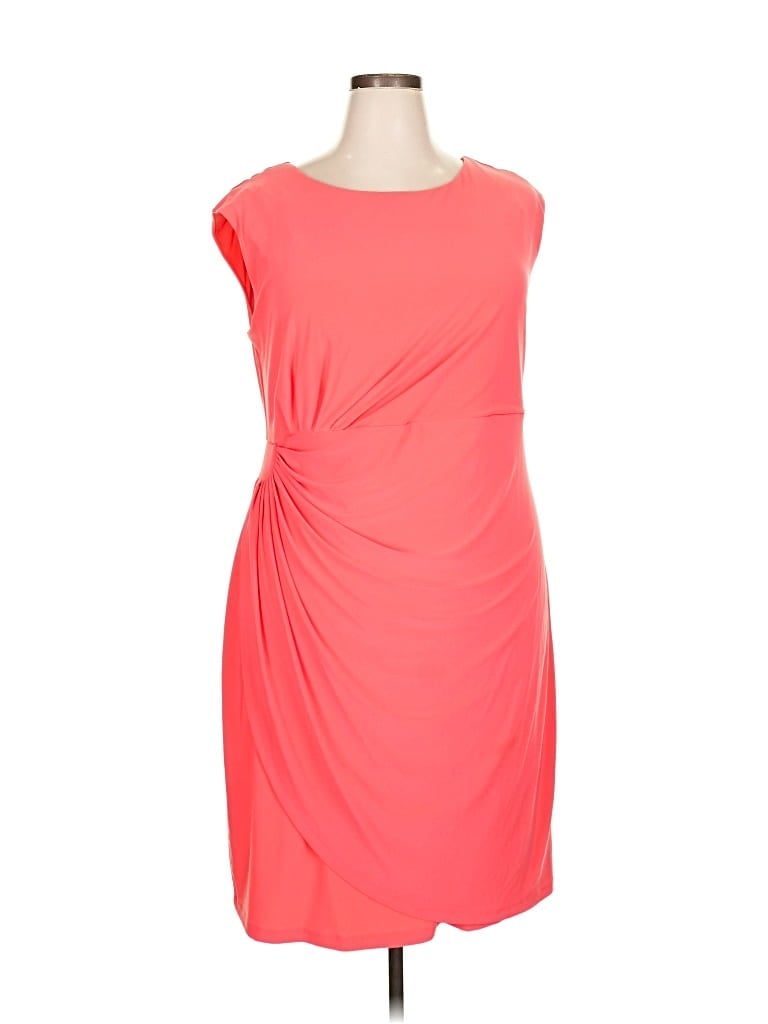 Pre-owned Dressbarn Cocktail Dress In Orange