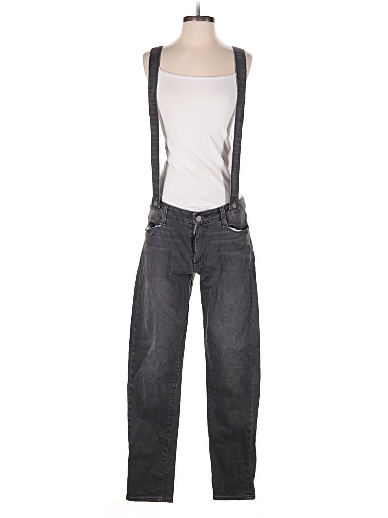 Pre-owned Paige Overalls In Gray