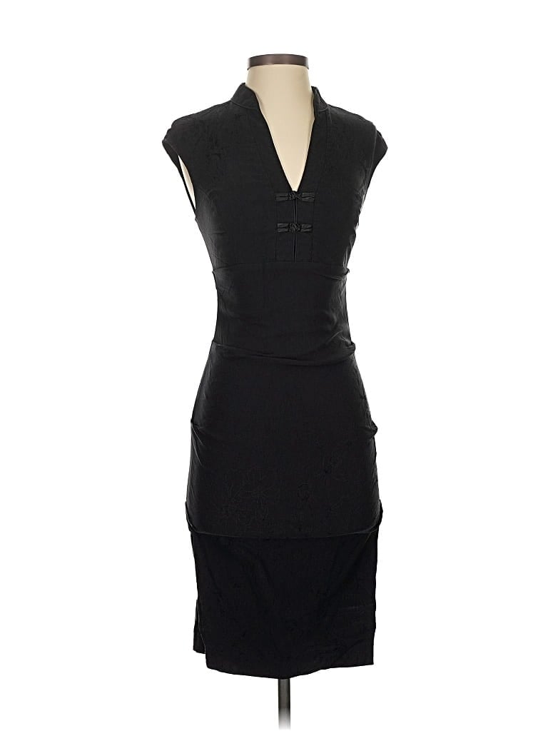 Pre-owned Le Chateau Cocktail Dress In Black