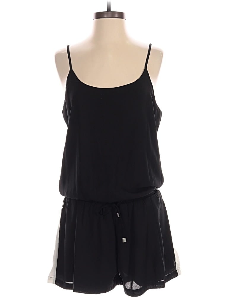 Pre-owned William Rast Romper In Black