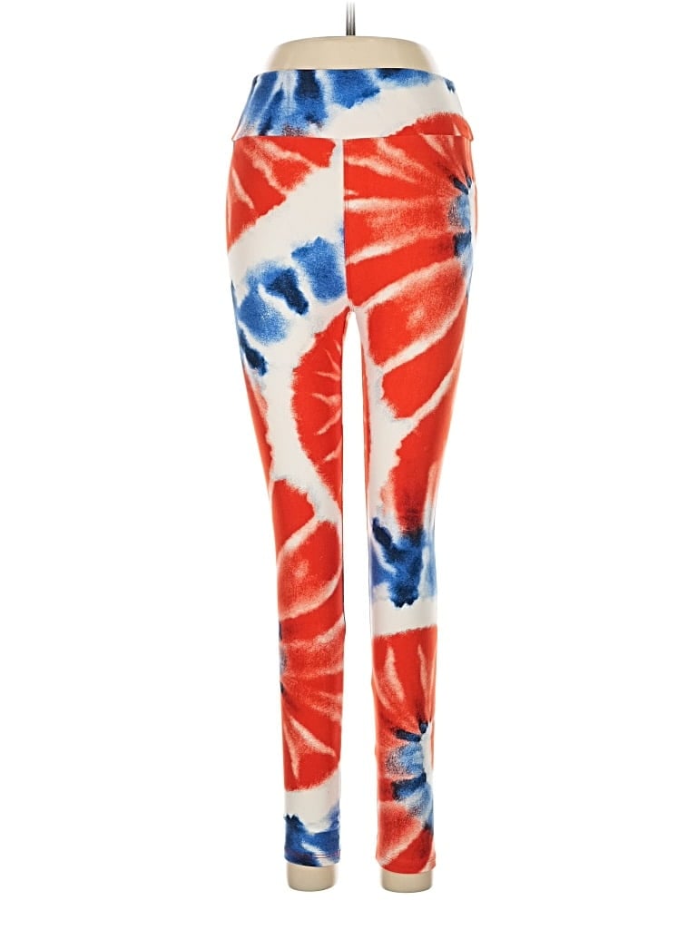 Pre-owned Lularoe Active Pants In Red