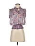 Maison d' Amelie 100% Polyester Purple Sleeveless Blouse Size XS - photo 1
