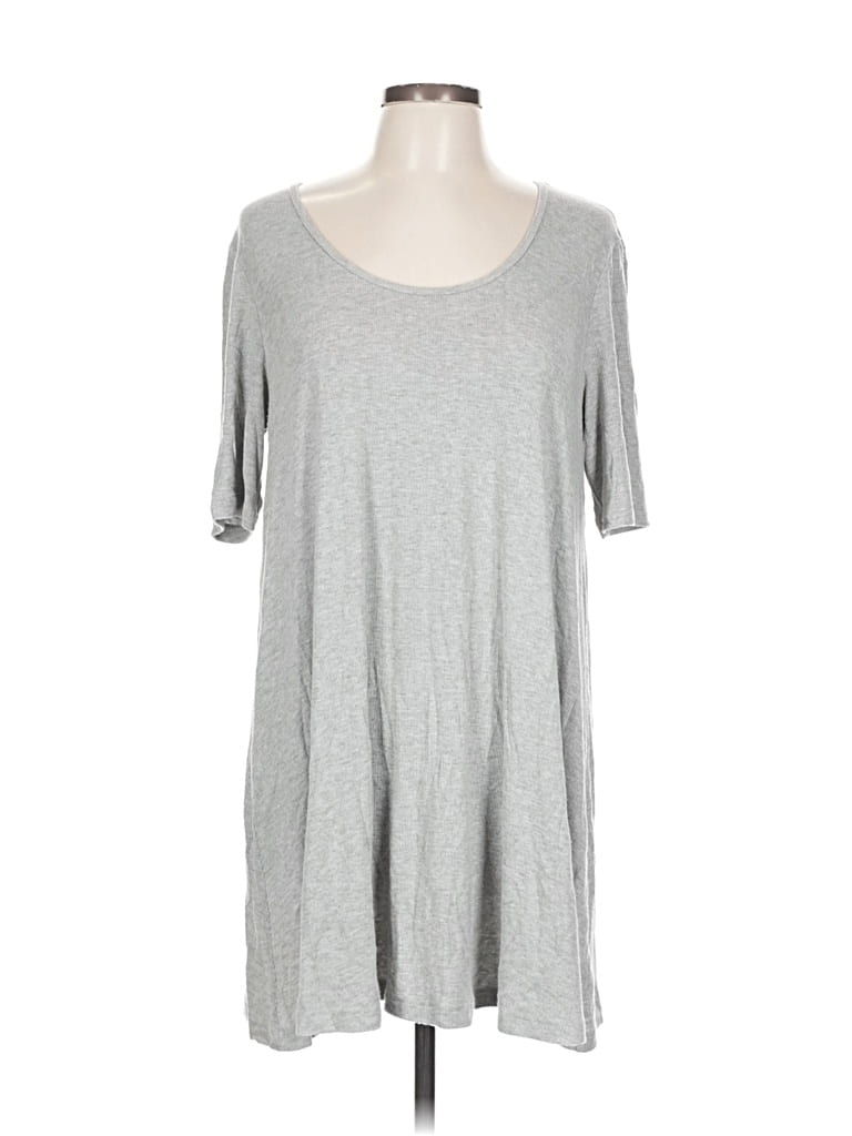 AMERICAN APPAREL Pre-owned Casual Dress In Gray