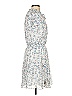 Drew 100% Polyester Floral Blue Casual Dress Size XS - photo 4