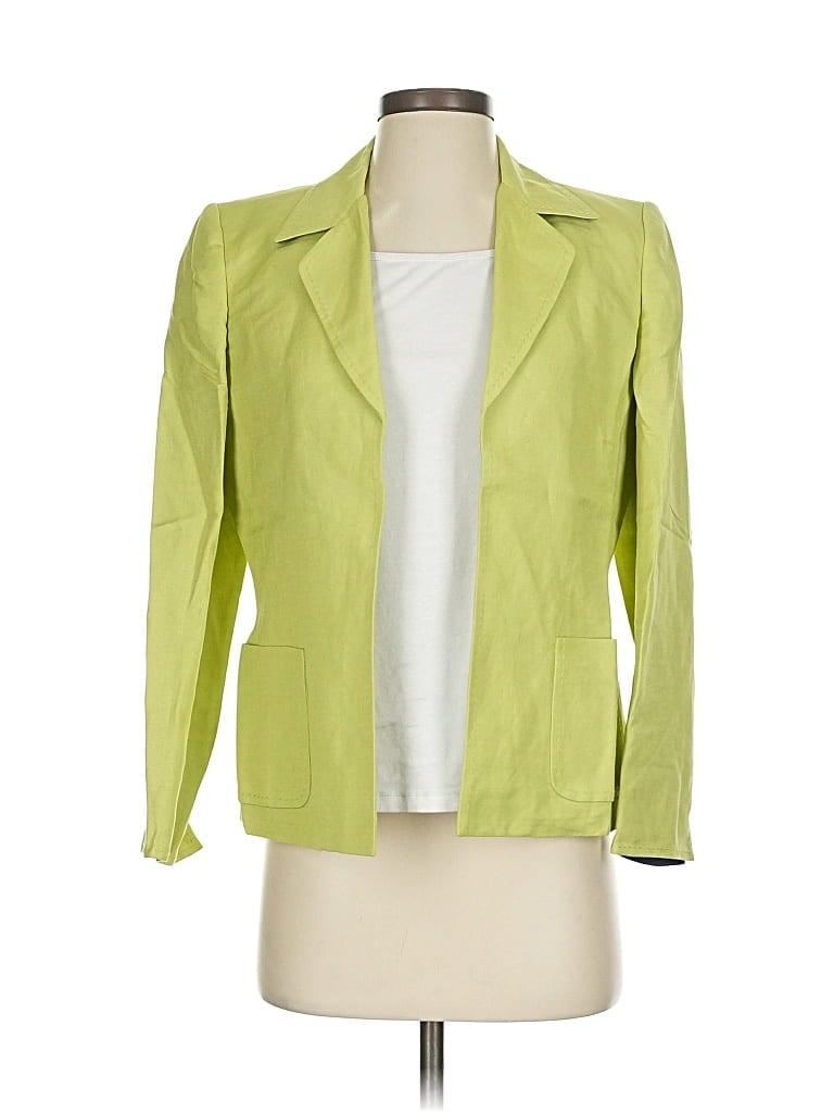 Click to view more detailed imagery on our partner's website Pre-owned Kasper Blazer Jacket In Green