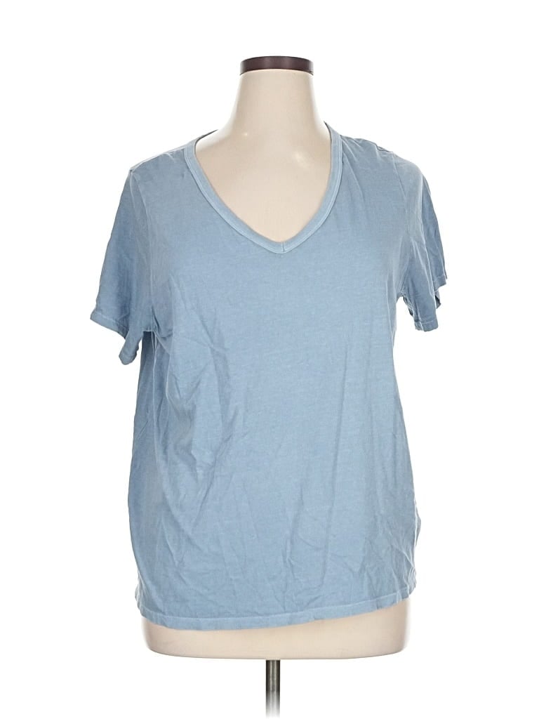Pre-owned Old Navy Short Sleeve T-shirt In Blue