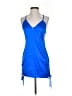 Bebe X Naven 100% Polyester Blue Cocktail Dress Size 2 - photo 1
