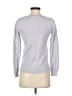 Ann Taylor LOFT Outlet 100% Cotton Silver Pullover Sweater Size XS - photo 2