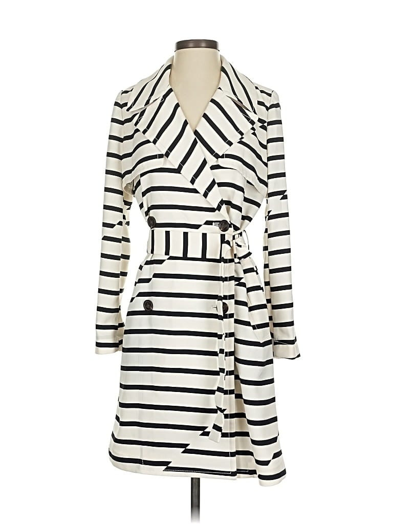 Pre-owned Madewell Coat In White