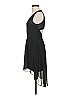 Bebe 100% Polyester Solid Black Cocktail Dress Size XS - photo 5