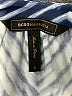 BCBGMAXAZRIA Chevron-herringbone Blue Casual Dress Size S - photo 6