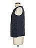 J.Crew 100% Polyester Blue Sleeveless Blouse Size S - photo 5