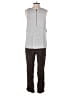 Elevenses Solid Gray Jumpsuit Size M - photo 2