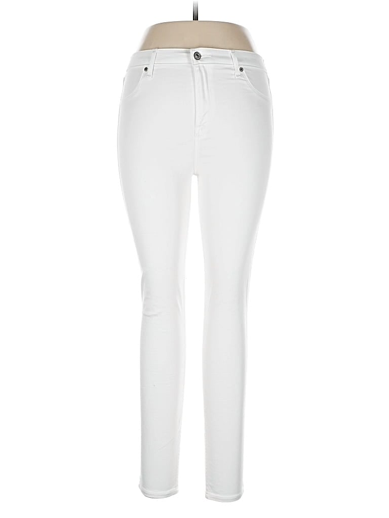 Pre-owned Abercrombie & Fitch Jeans In White