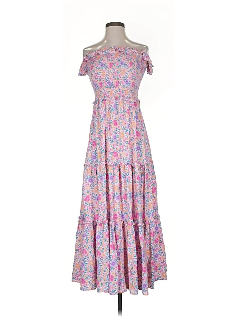 Pre-owned House Of Three Casual Dress In Pink