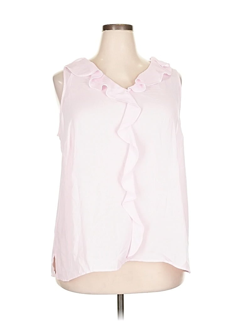 Pre-owned Vince Camuto Sleeveless Blouse In Pink