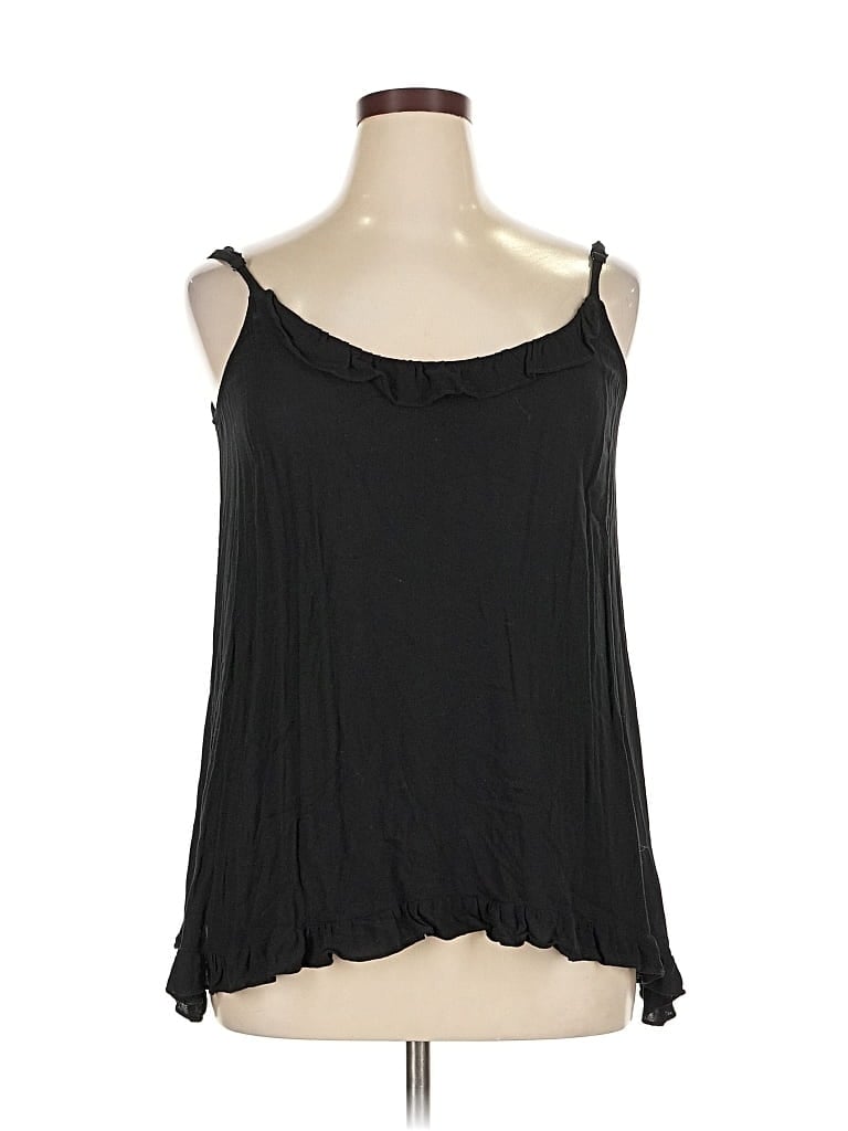 Pre-owned Torrid Sleeveless Blouse In Black