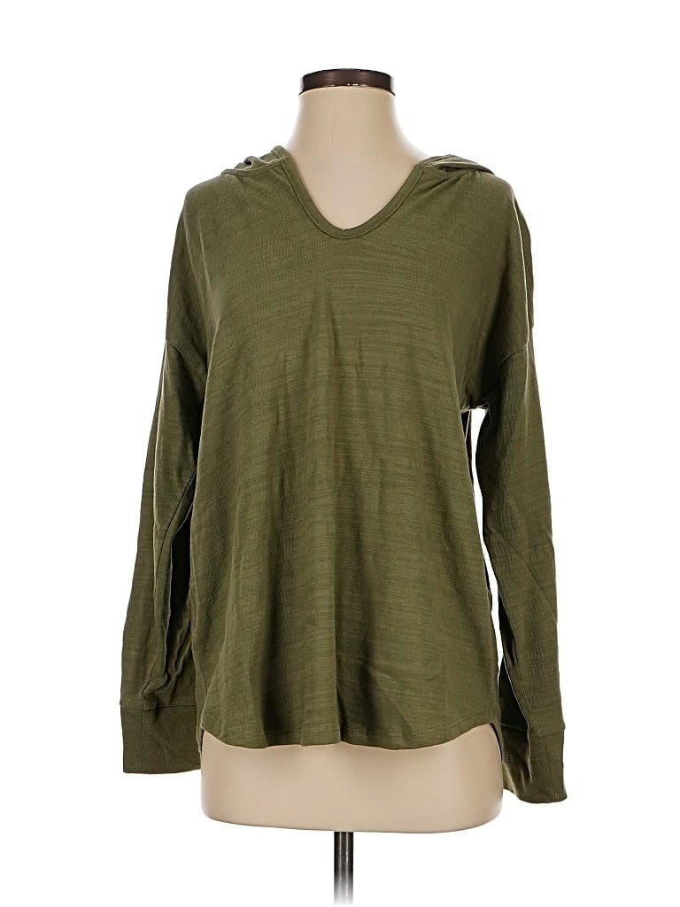 Pre-owned Ann Taylor Loft Cardigan Sweater In Green