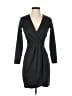 Hunter Dixon Solid Black Cocktail Dress Size 0 - photo 1