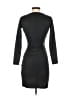 Hunter Dixon Solid Black Cocktail Dress Size 0 - photo 2