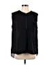 Valette 100% Polyester Black Sleeveless Blouse Size S - photo 1