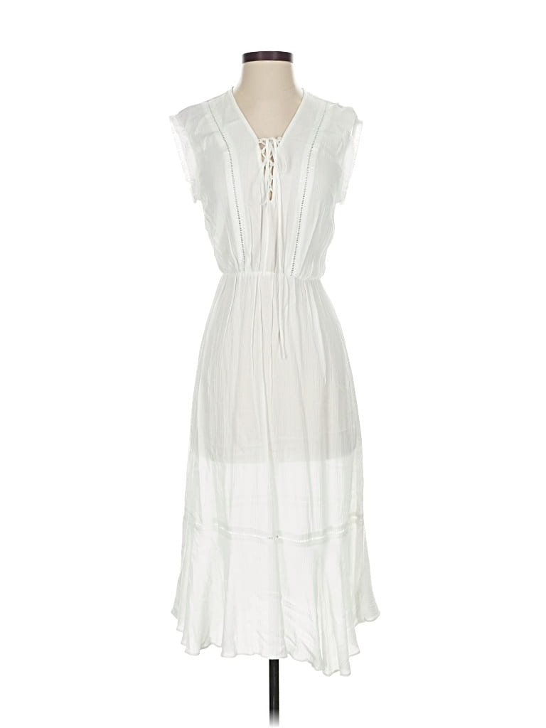 Click to view more detailed imagery on our partner's website Pre-owned Splendid Casual Dress In White