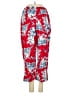 Mechant Print Red Casual Pants Size S - photo 1
