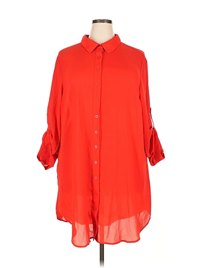 Pre-owned Torrid Casual Dress In Red