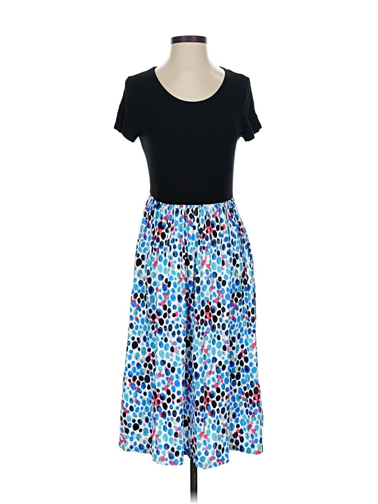 Pre-owned Assorted Brands Casual Dress In Blue