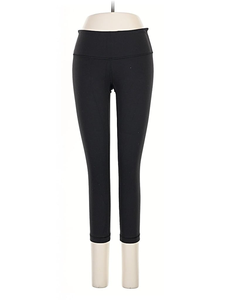 Pre-owned Lululemon Athletica Active Pants In Black