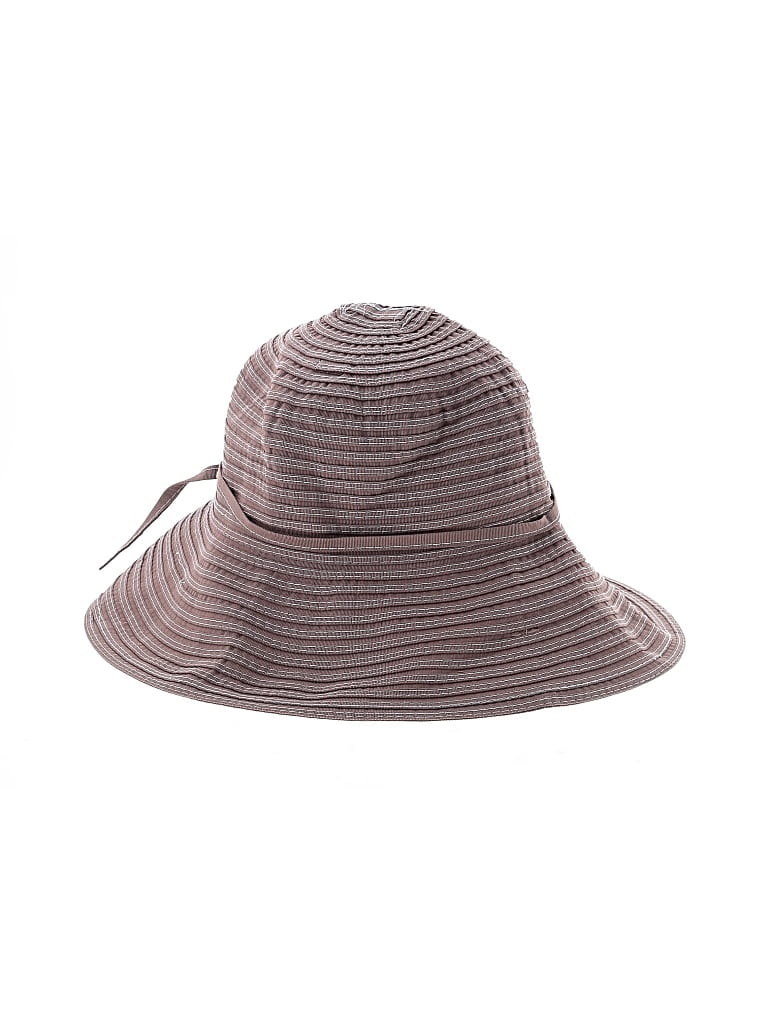 Pre-owned Kyi Kyi Sun Hat In Brown