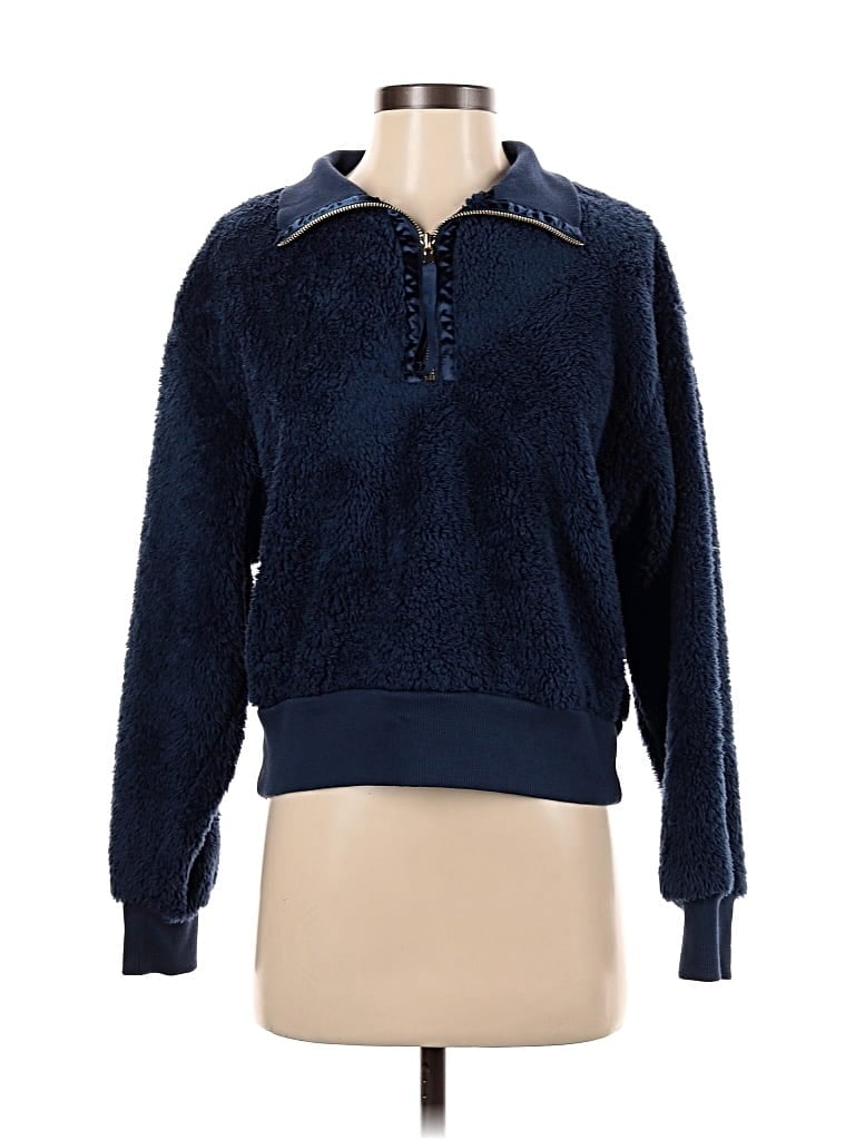 Pre-owned Sonoma Goods For Life Fleece Jacket In Blue