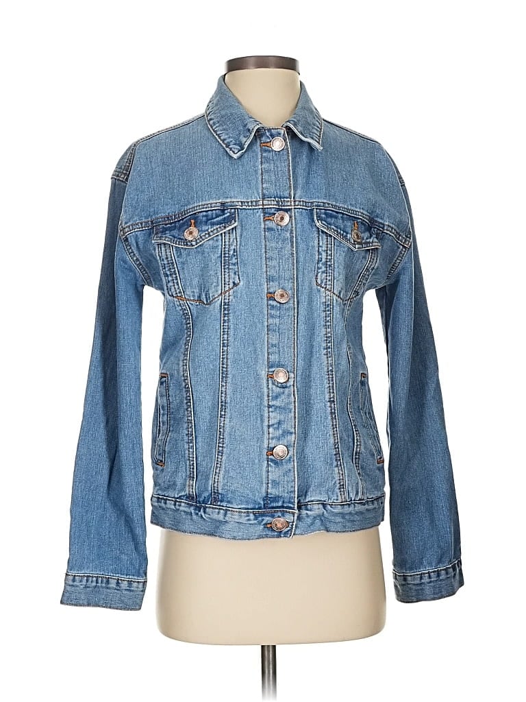 Click to view more detailed imagery on our partner's website Pre-owned Forever 21 Denim Jacket In Blue