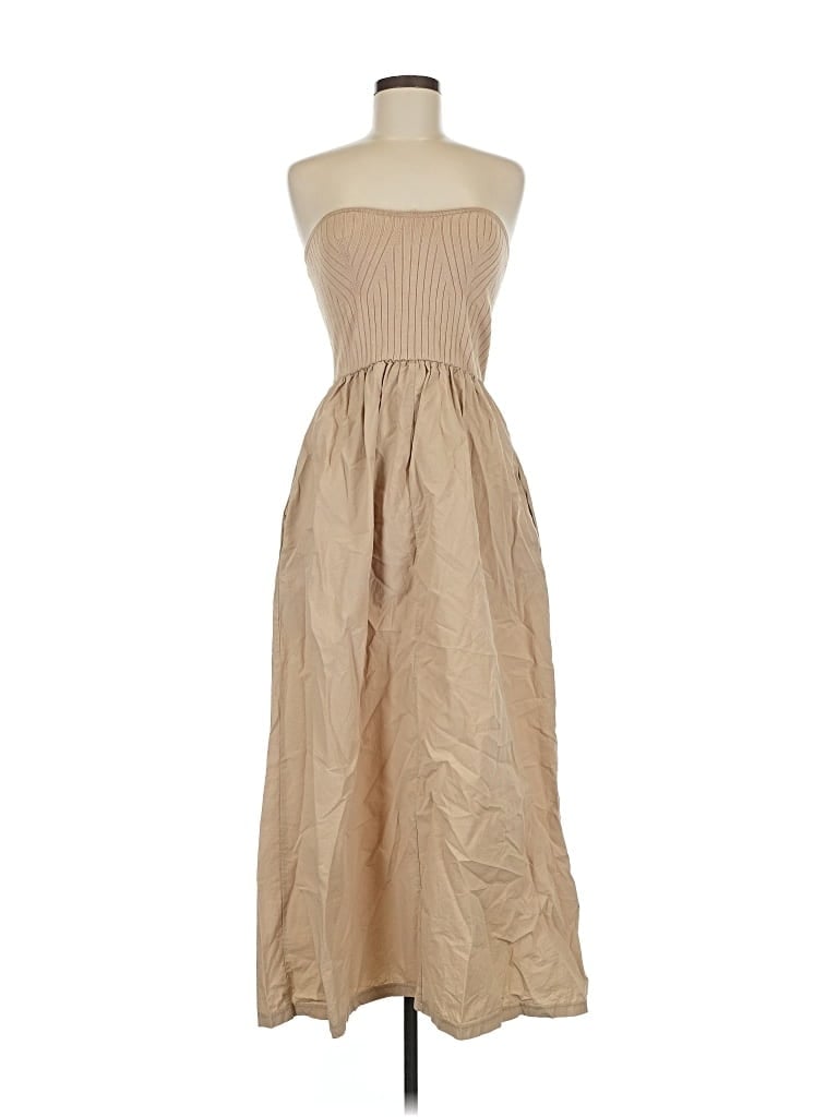 Pre-owned Universal Thread Casual Dress In Brown