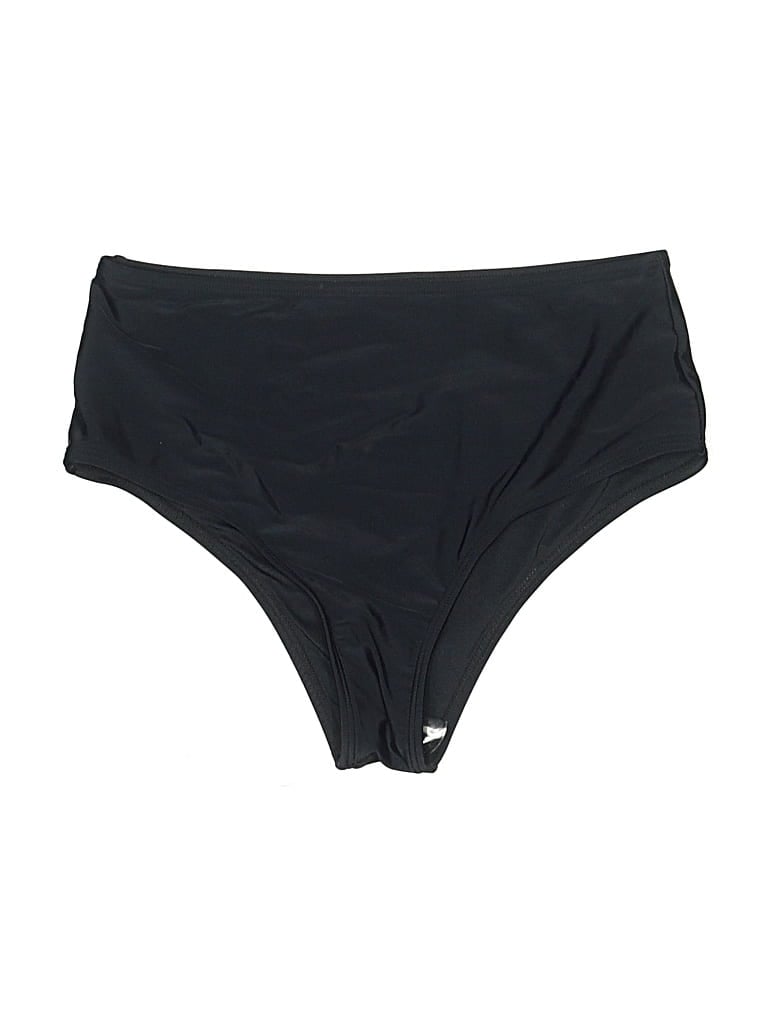 Pre-owned Unbranded Swimsuit Bottoms In Black